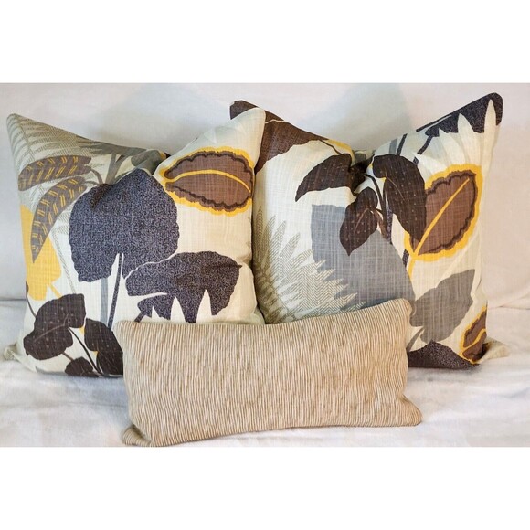 P/Kaufmann COSTA RICA DRIFTWOOD PAIR 22x22 Zippered Throw Pillow‎ Cover NEW - Picture 11 of 11